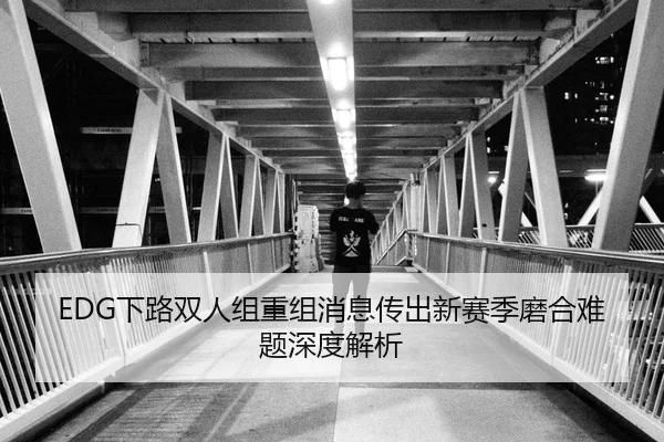 EDG下路双人组重组消息传出新赛季磨合难题深度解析